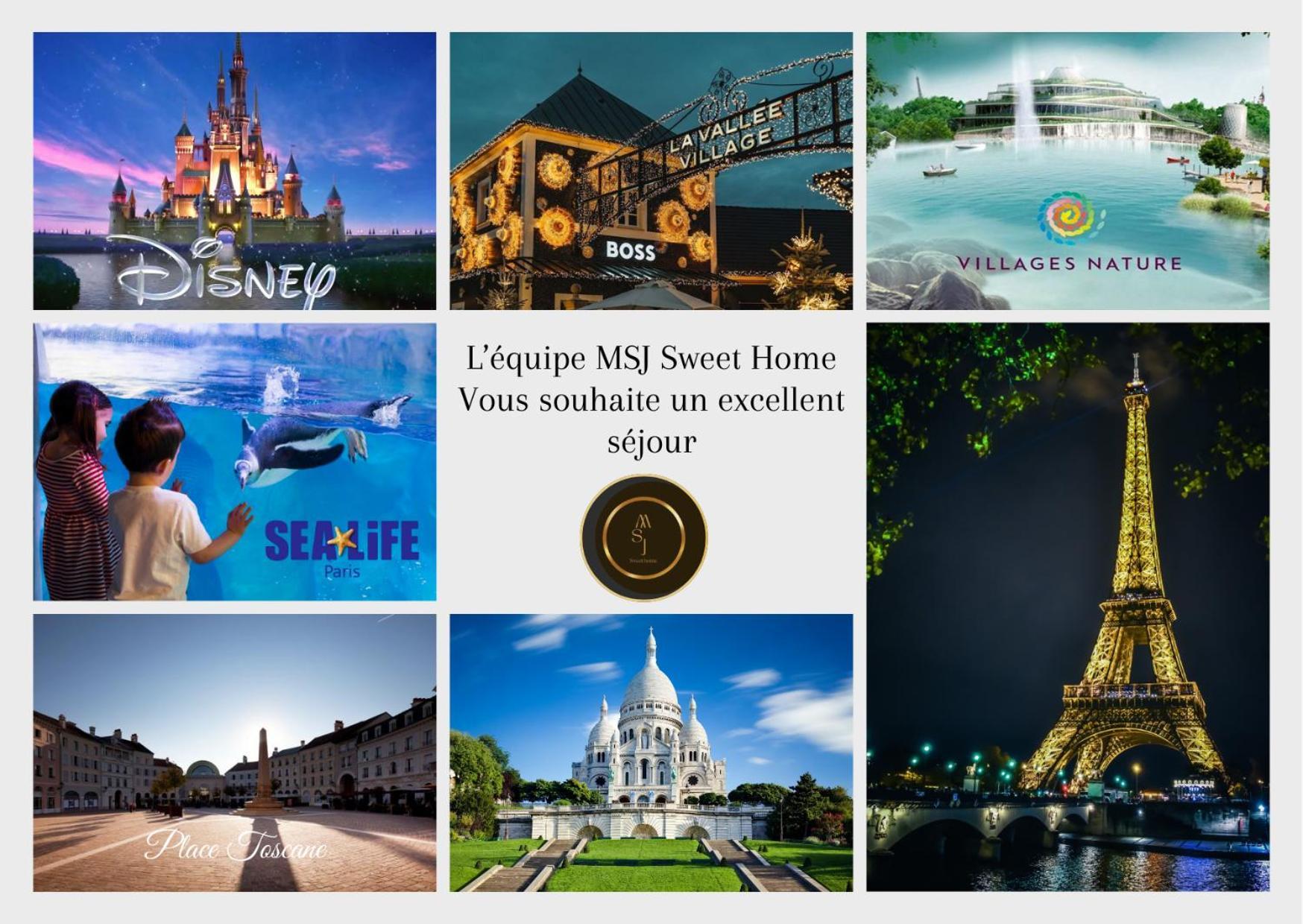 Cosy Appartement - Val D'Europe - Vallee Shopping - Disney Serris Luaran gambar